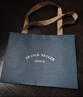 Franck Muller Paper shopping Bag 24cm x 18cm