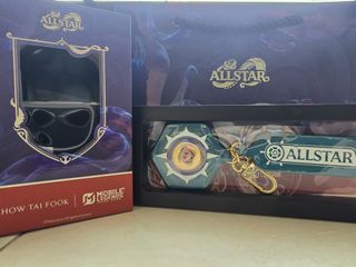 [FULL COLLECTOR SET] Official MLBB x Chow Tai Fook ALLSTAR Layla 999.9 Gold Coin (Brand New)
