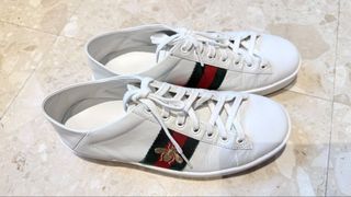 Restored Gucci Ace Soft Heel ‘white’ Original Price: $950