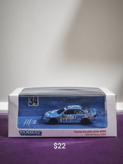 Tarmac Toyota Corolla Levin AE92 SPA 24 Hours 1989 1:64