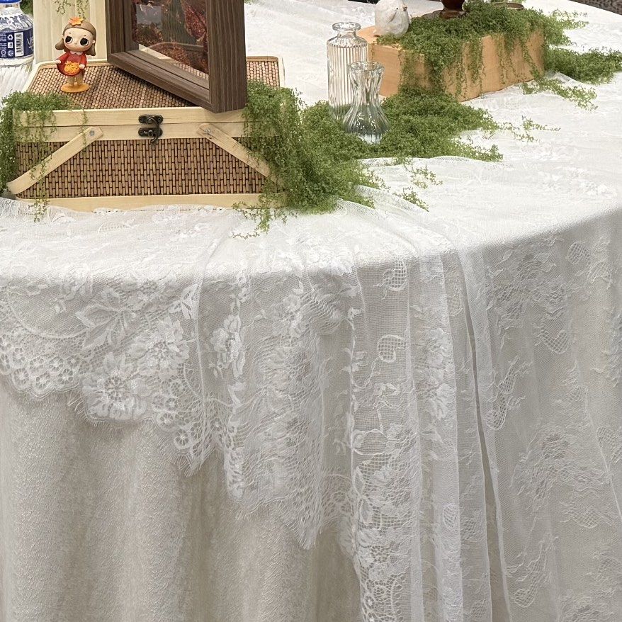 Wedding Reception Decor (Category: Occasions & Party Supplies) located in Singapore. Submitted by esther_rehtse (Listing ID 1454431519, Image 6). Description: Selling wedding reception decor items: 1. Postcard Stand - $4 2. 4R Photo Frame (Brand New didn’t use) - $2 3. (Pic 4-5) Sheer table runner 1.5M x 3M - $5 4. (Pic 4,6) Lace tablecloth 1.5M x 3M - $5 5. Bud Vases x 7 - $2 each 6. Faux Floral Hedge - $20 7. Faux grass basket - $12 Buy all for