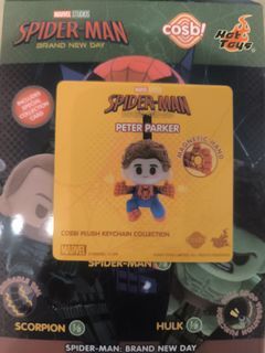WTS Spider-Man Brand New Day Cosbi Plush Keychain Collection mystery secret