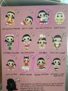 WTT/WTS Nyoto x Chibi Maruko Chan Series Figures Blind Box