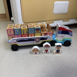 Melissa & Doug PAW Patrol Wooden ABC Block Truck