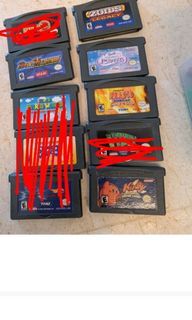Nintendo gameboy advance GBA SP super Mario bros 2 3 advance 4 world zoids legacy golden sun   duel masters kaijudo showdown barbie magic pegasus Naruto ninja council the incredible hulk Kirby nightmare in dream land hot wheels world race