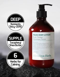Body Lotion / Body Moisturizer, 500ml/1000ml - Non-sticky