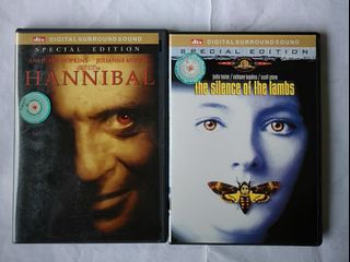 Hannibal & The Silence of the Lambs Special Edition DVDs
