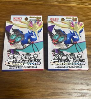 Pokemon Card Game Scarlet and Violet Generations Starter Deck Xerneas ex & Noivern ex