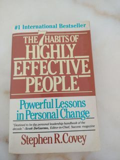 The 7 Habits of Highly Effective People by Stephen R. Covey