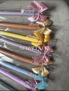 CHILDREN DAY GIFT CUSTOM PEN PERSONALIZED CHARACTER CARTOON PACKING RIBBON GIFT KIDS PRE SCHOOL STUDENT BIRTHDAY SOUVENIR PARTY FAVOR GOODIE BAG