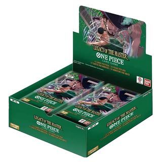 EN | One Piece TCG OP-12 Legacy of the Master Booster Box + Acrylic Display Case (Shrinked & Sealed)
