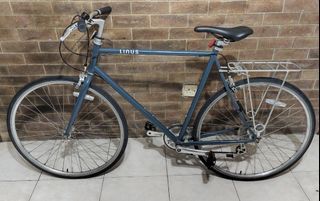 Linus City Bike high frame with Rear Rack L/XL