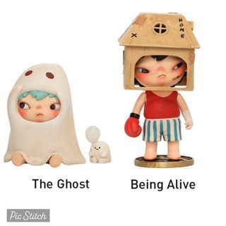 Pop Mart Hirono The Other One Series Figures - The Ghost and Being Alive