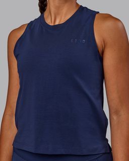 LSKD Women’s Deluxe PimaFLX Tank in Black