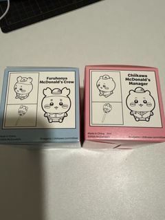 McDonald's x Chiikawa Merchandise - Furuhonya & Manager
