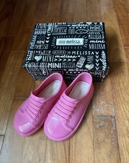 Pink Mini Melissa Shoes - US8