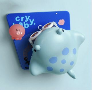 Pop Mart Crybaby Cry Me an Ocean Series Fridge Magnet - The Manta Ray