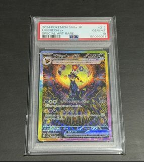 PSA 10 Umbreon ex 217/187 SAR card