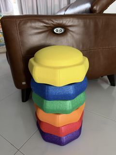 Rainbow Stacking Blocks for Kids