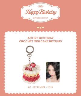 SM Artist 2026 Birthday Official Goods (Red Velvet Joy)