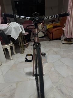 Tsunami Fixed Gear Bike Rose Gold