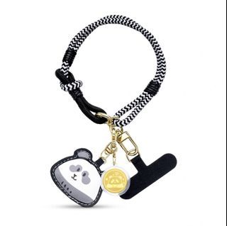 999.9 gold coin with panda mobile strap
