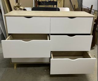 Brand New Wooden Chest of Drawer 6 Drawer Cabinet