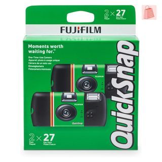 Fujifilm QuickSnap Flash 400 One-Time-Use Camera - 2 Pack