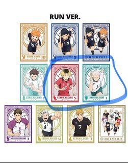 ANI ONE Haikyuu Cards (Official)