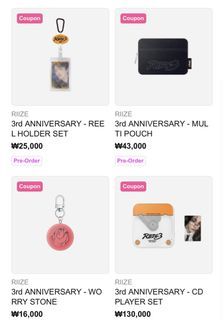 RIIZE 3rd Anniversary Official MD