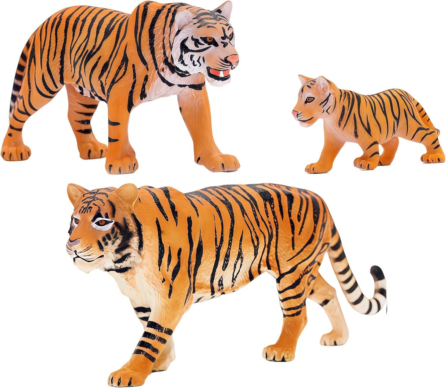 Gemini& Genius Realistic Animal Figurines with Cub, Safari Animals Family Playset Figures, Educational Wildlife World Models, Cake Toppers Christmas Birthday Gift for Kids (Giraffes Family Set) (Category: Toy Figures) located in Singapore. Submitted by sg.auntiedeal (Listing ID 1459763549, Image 6). Description: 【Realistic Emulational Details】This safari animal figures set was made by hand painted with high realistically detailed appearance, cute