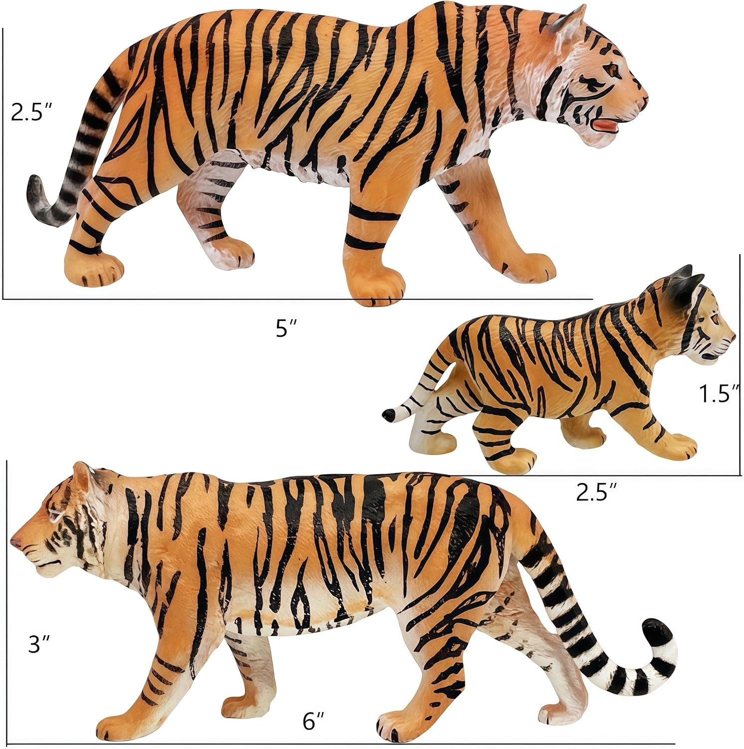 Gemini& Genius Realistic Animal Figurines with Cub, Safari Animals Family Playset Figures, Educational Wildlife World Models, Cake Toppers Christmas Birthday Gift for Kids (Giraffes Family Set) (Category: Toy Figures) located in Singapore. Submitted by sg.auntiedeal (Listing ID 1459763549, Image 9). Description: 【Realistic Emulational Details】This safari animal figures set was made by hand painted with high realistically detailed appearance, cute