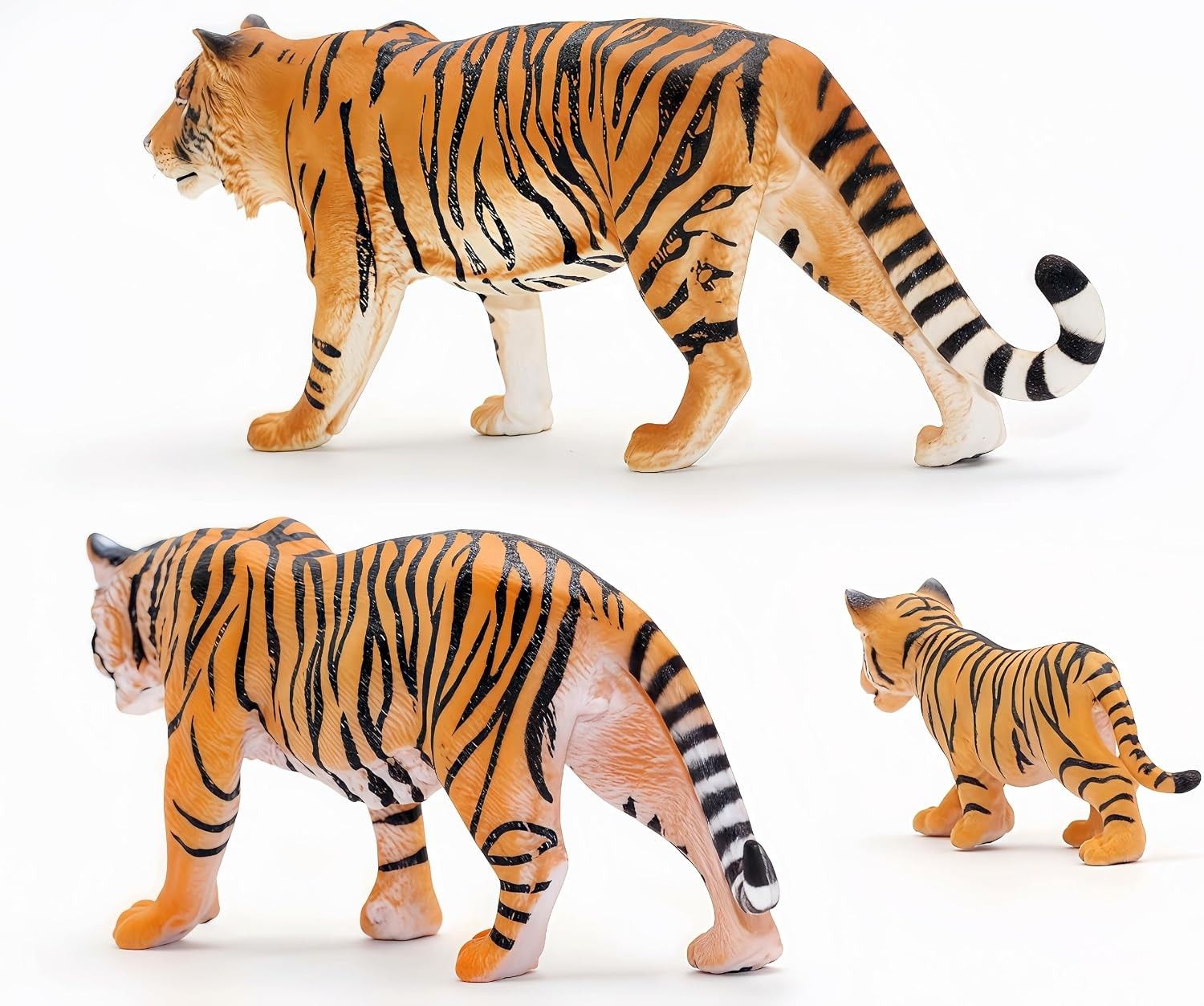 Gemini& Genius Realistic Animal Figurines with Cub, Safari Animals Family Playset Figures, Educational Wildlife World Models, Cake Toppers Christmas Birthday Gift for Kids (Giraffes Family Set) (Category: Toy Figures) located in Singapore. Submitted by sg.auntiedeal (Listing ID 1459763549, Image 7). Description: 【Realistic Emulational Details】This safari animal figures set was made by hand painted with high realistically detailed appearance, cute