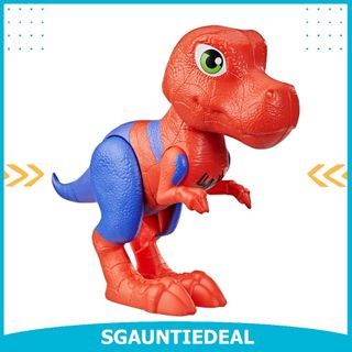 Marvel Spidey and His Super Friends Spidey-Rex Super Large Action Figure (9") Superhero Dinosaur Toy for Kids Age 3+