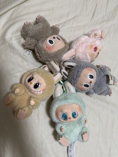 Set of 5 Cute Monster Plush Toys