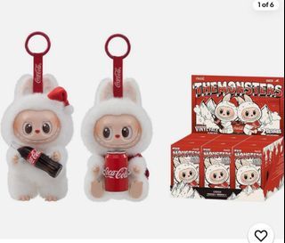 The Monsters Coca-Cola Vinyl Face Blind Box Toy
