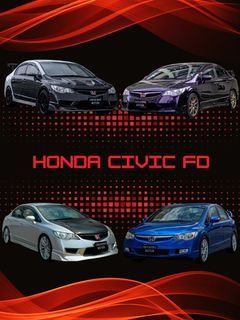 Cheap Loud Exhaust Modded Sporty Honda Civic Car Rental No Deposit VEP Approved