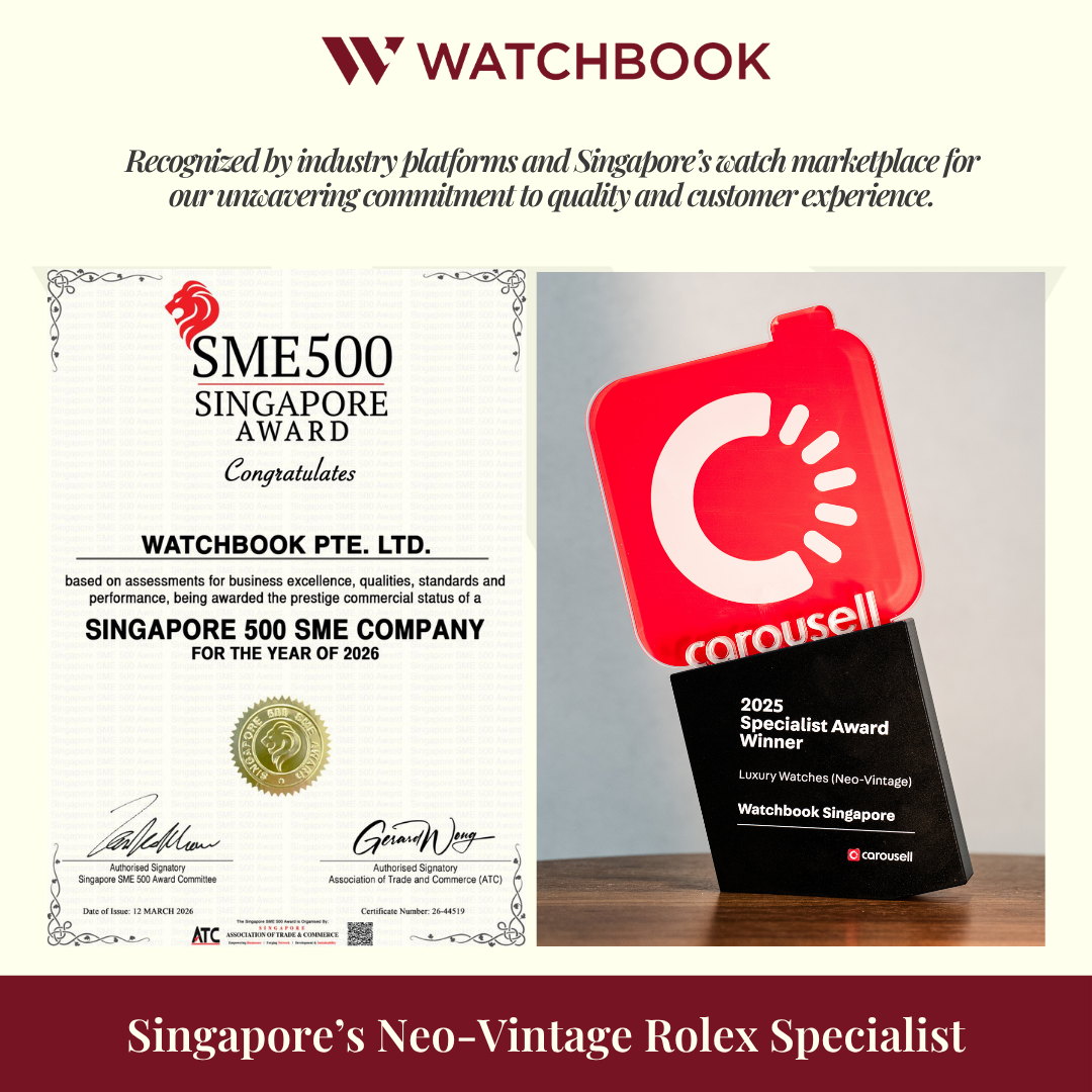 Mint Omega Speedmaster Pilot Bracelet 332.10.41.51.01.002 Black Dial A8426 Jan 2026 (Category: Watches) located in Singapore. Submitted by watchbooksg (Listing ID 1458384189, Image 4). Description: Watchbook Swiss-Standard Certified: Professional Authentication You Can Trust Every watch undergoes systematic 60-point verification by Swiss-trained watchmakers at our in-house Watchbook Service Centre. We verify all checkpoints—movement, dial, case, 